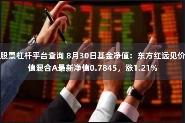 股票杠杆平台查询 8月30日基金净值：东方红远见价值混合A最新净值0.7845，涨1.21%